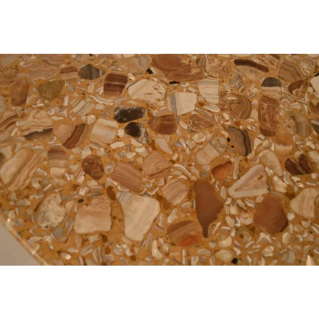 Mid 20th Century Octagonal Terrazzo Top Harvey Probber Style Table For Sale - Image 5 of 6
