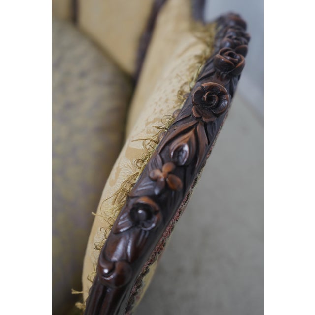 Textile Ej Victor Carol Bolton Victorian Style Sofa For Sale - Image 7 of 18