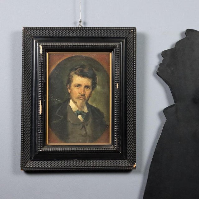 Oil on canvas. Signed on the left. Bergamo-born artist Giovanni Pezzotta established himself primarily as a portraitist,...