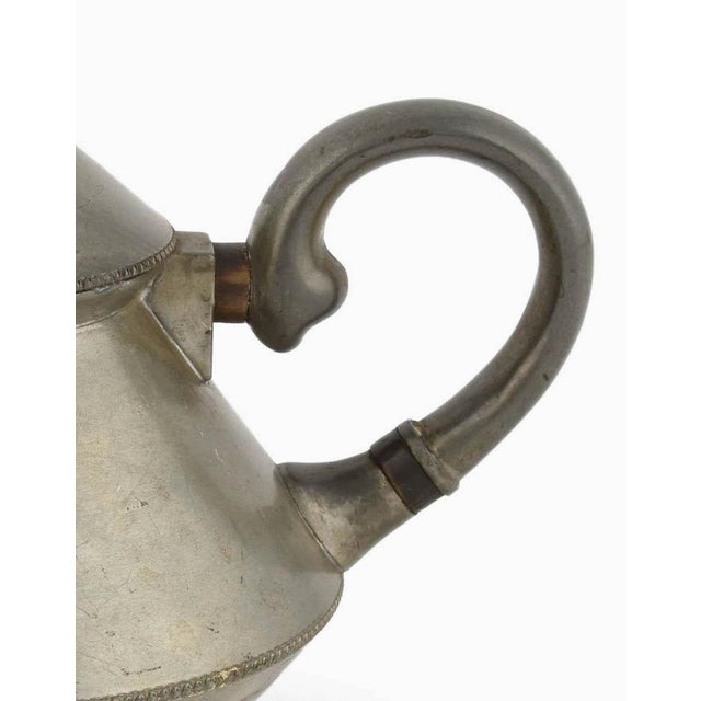 Vintage Art Nouveau Pewter Pot by Paul Haustein, Germany, 1905 For Sale - Image 3 of 5