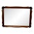 Grand Antique Mahogany Shell-Carved Gallery Tray For Sale