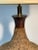 Danish Mid-Century Teak & Cork Table Lamp Urn Shape, Attributed to Von Nessen For Sale - Image 4 of 8