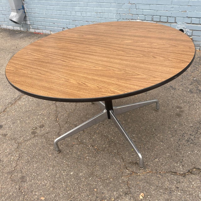 1970s Segmented Aluminum Group Dining Table by Charles Eames For Sale - Image 5 of 13