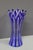 Large Bohemian Crystal Lotus Vase, 1950s For Sale - Image 6 of 11