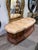 Aico Amini “Cortina” Honey Walnut Leather Top Storage Bench / Bedside Bench For Sale - Image 4 of 8
