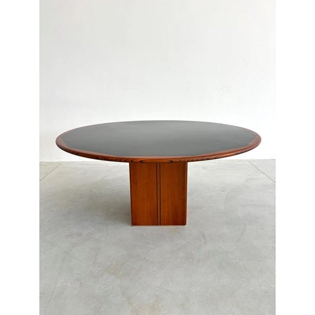 Round Africa Table attributed to Afra & Tobia Scarpa, Maxalto Artona Series, 1970s For Sale - Image 4 of 13