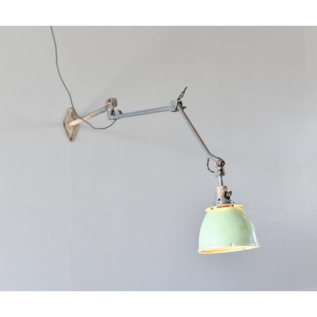 Wall Mounted Task Lamp by Midgard, 1940s For Sale - Image 15 of 16