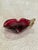 Metal Murano Ruby & Gold Leaf Glass Bowl by Flavio Poli/Seguso For Sale - Image 7 of 8