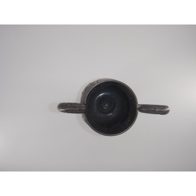 Antique German Silver 2 Handled Trophy Urn Mantel Loving Cup For Sale In Wichita - Image 6 of 7