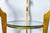 Art Deco Hollywood Regency Gilt Center Table, Two Tier Glass Top For Sale - Image 3 of 13