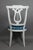 Set of Six Neoclassic Style Painted Dining Chairs For Sale - Image 4 of 6