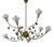 Mid-Century Modern Florentine Sputnik Eight-Arm Chandelier, 1950s For Sale