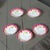 This Antique Victorian Fine Porcelain 5 Scalloped Edge Painted Floral Berry Set Bowls originated from Bavaria and features...