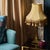 English The Citrine Damask Lampshade For Sale - Image 3 of 8