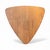 An authentic Jens Risom teak side table in the highly collectible “guitar pick” triangular form, a true Mid-Century Modern...