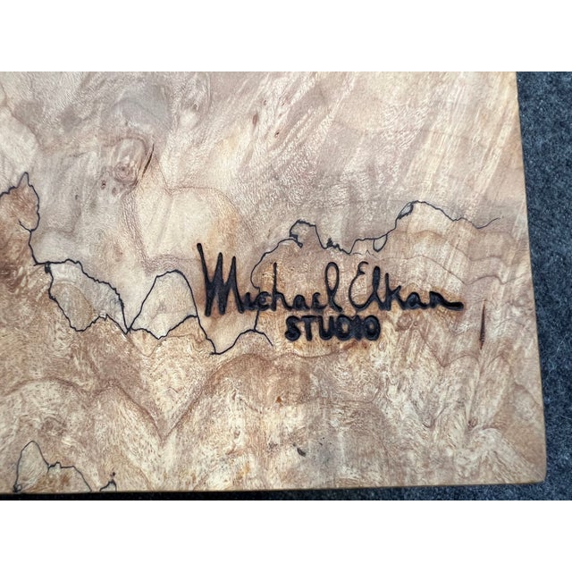 Michael Elkan Studio Birdsye Maple Jewelry Box For Sale - Image 15 of 15