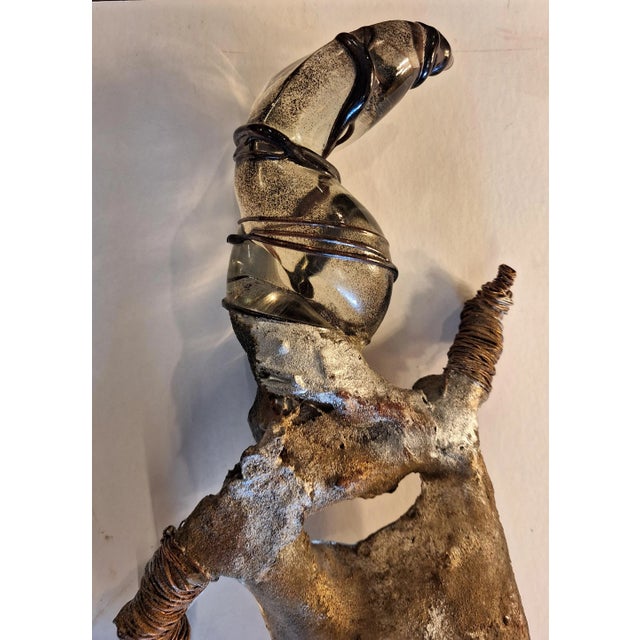 1990s Laura Donefer Canadian Artist and Pilchuck School Teacher Art Glass Sculpture For Sale - Image 10 of 12