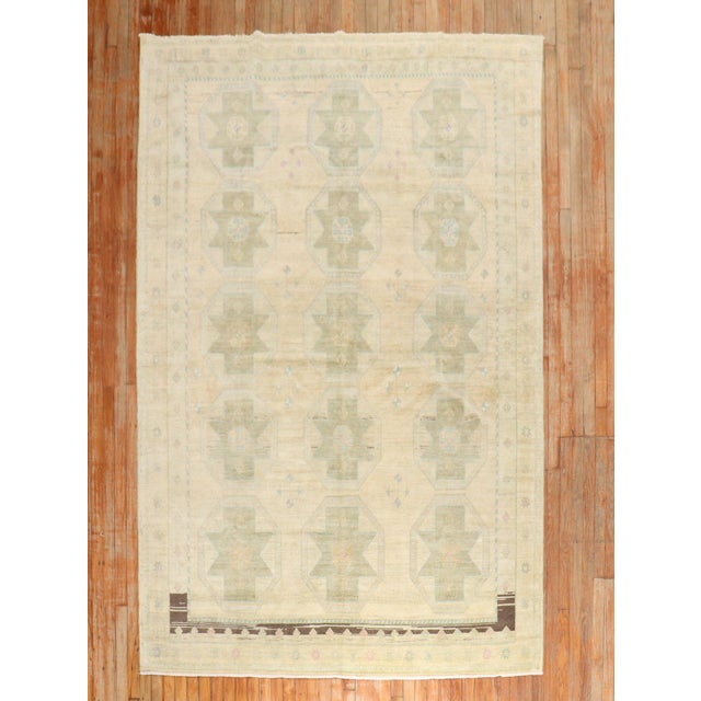 A 3rd quarter of the 20th Century Turkish Anatolian Tribal Rug Details rug no. j2803 size 6' 5" x 9' 8" (196 x 295 cm)
