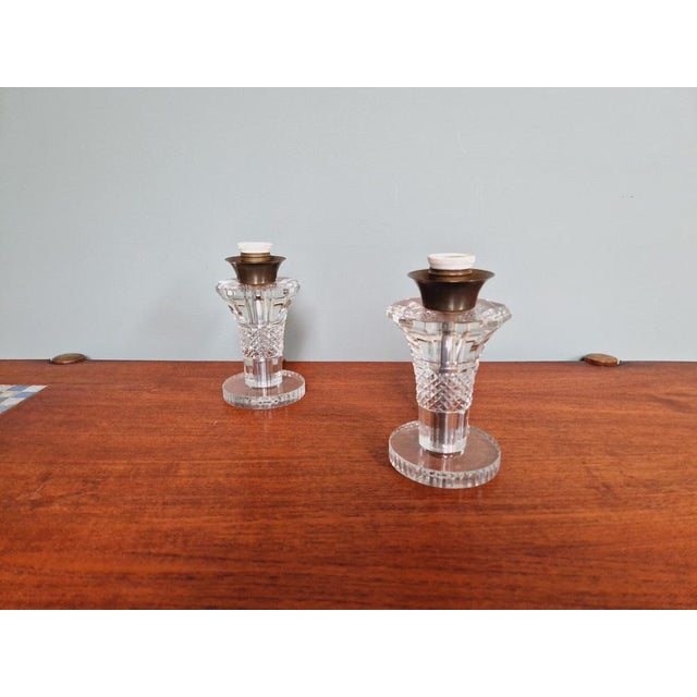 Lamp from Val Saint Lambert, 1930s, Set of 2 For Sale - Image 3 of 18