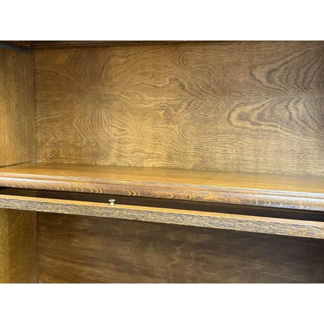 Globe-Wernicke Four Stack Barrister Bookcase, Circa 1930's For Sale - Image 11 of 12