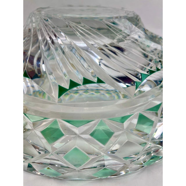 Crystal Centerpiece from Val Saint Lambert, 1950 For Sale - Image 3 of 14