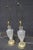 Late 20th Century Cut to Clear Crystal Table Lamps With Brass Bases - a Pair For Sale - Image 4 of 11
