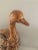 Transitional 1970s Carved Pine Life Size Goose by Sarreid of Spain For Sale - Image 3 of 9