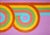 2020s 2026, Color Field Painting in Vivid Tones on Watercolor Paper, Triple Loop For Sale - Image 5 of 10
