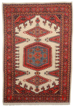 Hand-Knotted Persian Wise Rug - 7′5″ × 10′9″