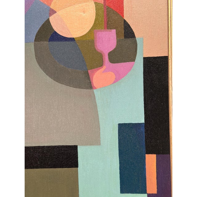BMK, Abstract Still Life, 1993, Oil Painting on Canvas, Framed For Sale - Image 16 of 18