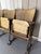 1940s Vintage Four Row Cinema Armchairs in Bentwood and Patinated Tubular Steel, 1940s For Sale - Image 5 of 9