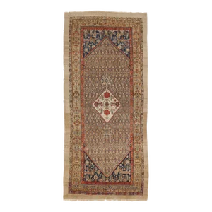 1930s Hand Knotted Persian Malayer Rug 5'2"x 11'7"