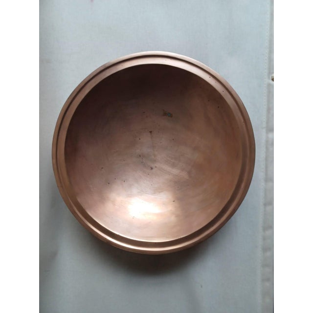 Large Bronze Centerpiece Container by Esa Fedrigolli, 1980 For Sale - Image 4 of 6