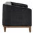 Experience the Classic Heritage & Contemporary Clean Lines With the Monrowe Leather Loveseat. For Sale In Raleigh - Image 6 of 12