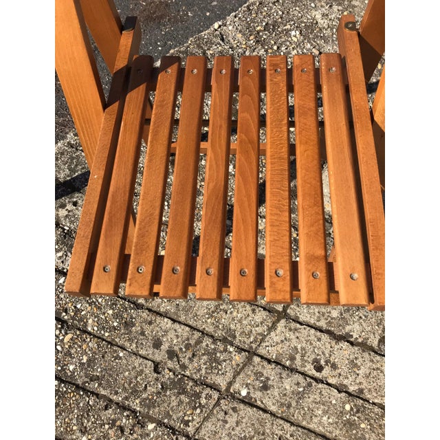 Drop-Leaf Dining Table & 2 Chairs, 1960s, Set of 3 For Sale - Image 6 of 12