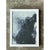 Vintage Black and White Abstract Expressionist Painting For Sale - Image 10 of 12