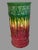Mid 20th Century Blended Majolica Multi Colored Drip Glazed Art Pottery 21.5" Umbrella Stand For Sale - Image 9 of 10