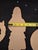 Brown Christmas Ceramic Ornaments Handcrafted by Benedictine Monks at St. Andrew's Abbey in California. For Sale - Image 8 of 9