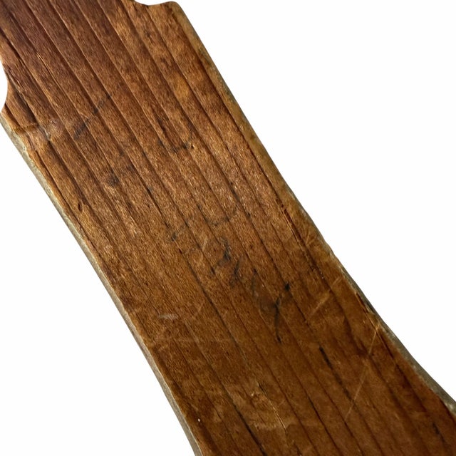 Wood Vintage Carved Gilt Wood Decorative Display Wall Bracket - A Pair For Sale - Image 7 of 7