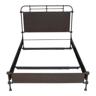 Restoration Hardware Iron Bed Queen For Sale