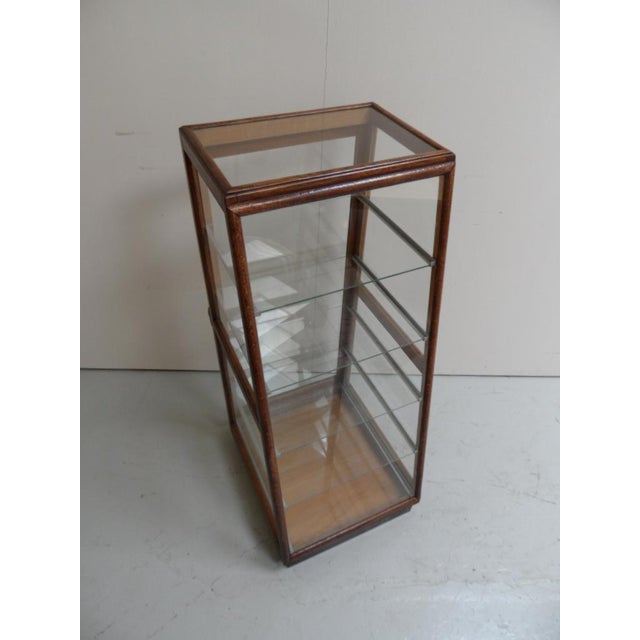 Antique Bakery Display Cabinet in Oak, 1890s For Sale - Image 5 of 14