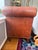 Late 20th Century Traditional Tufted Chesterfield "Austin Brown" Leather Rolled-Arm Bench For Sale - Image 9 of 9