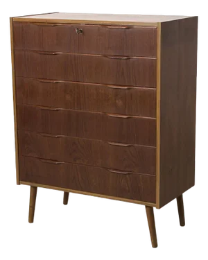 Vintage Teak Chest of Drawers