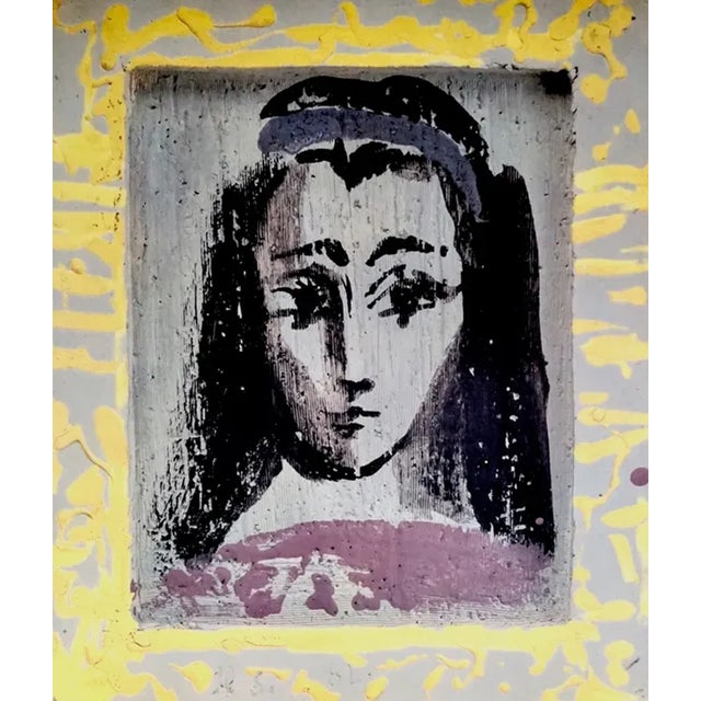 額装済/Chez Dominique Sassi/パブロ ピカソ/アートポスター Picasso, Pablo Chez Dominique Sassi, Exhibition Poster 1986