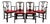 18th Century Georgian English Mahogany Dining Chairs, Set of 6 For Sale