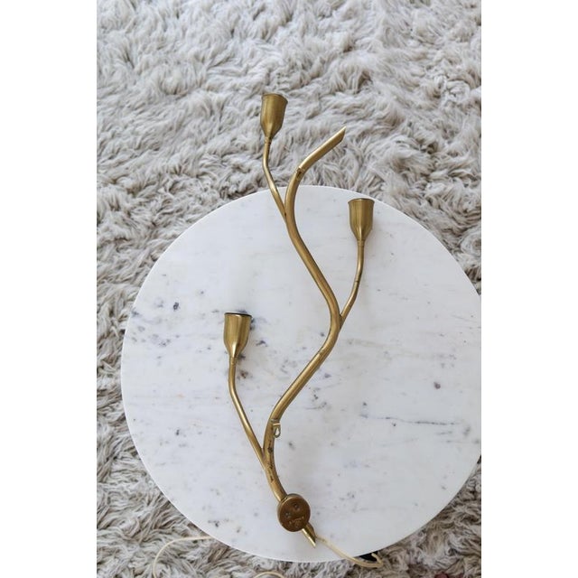 Art Deco Astra Wall Light in Brass, Norway, 1950s For Sale - Image 14 of 16