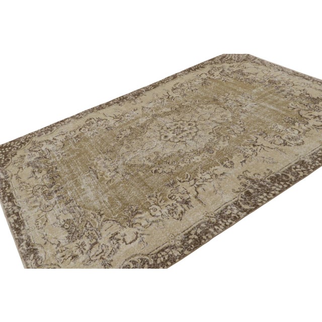 Hand-knotted in wool, circa 1960-1970, a 6x9 rug believed to hail from Zeki Müren - latest to join Rug & Kilim’s...