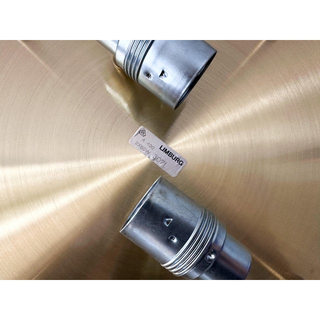 Vintage Flush Mount from Glashütte Limburg, 1970s For Sale - Image 6 of 10