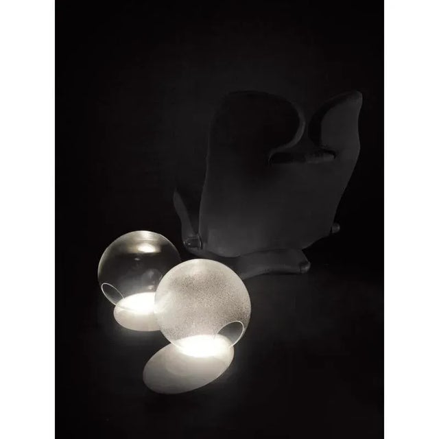 Contemporary Litia Round Table Lamp by Kreoo Design For Sale - Image 3 of 6
