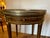 Brown Marble Top Mahogany Side Table With Brass Gallery and Mounts For Sale - Image 8 of 11